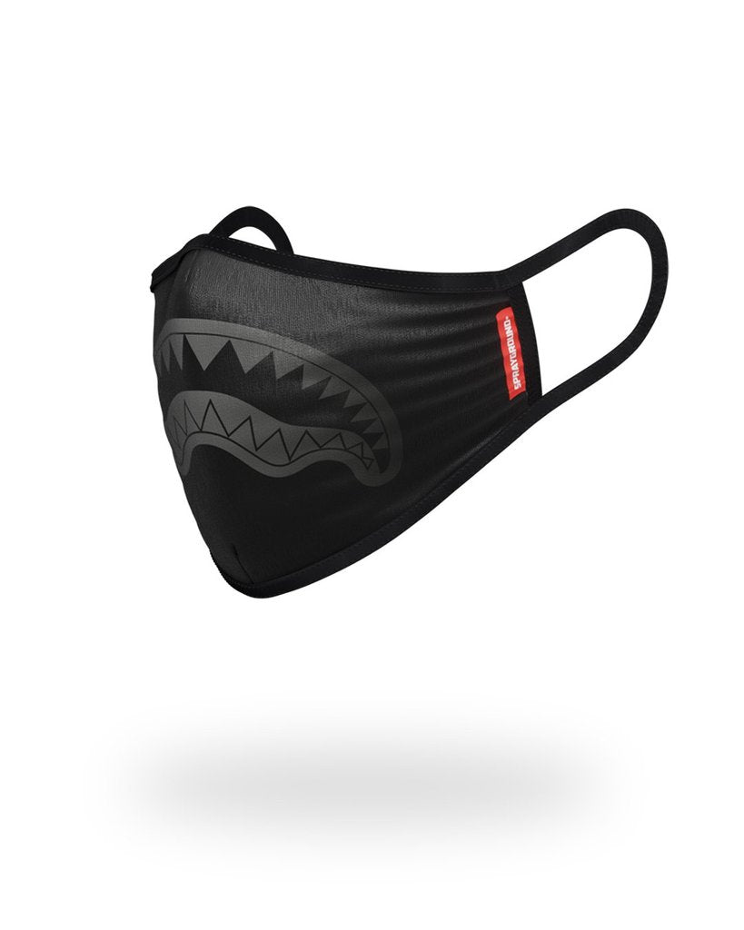 MIDNIGHT SHARK FORM-FITTING MASK