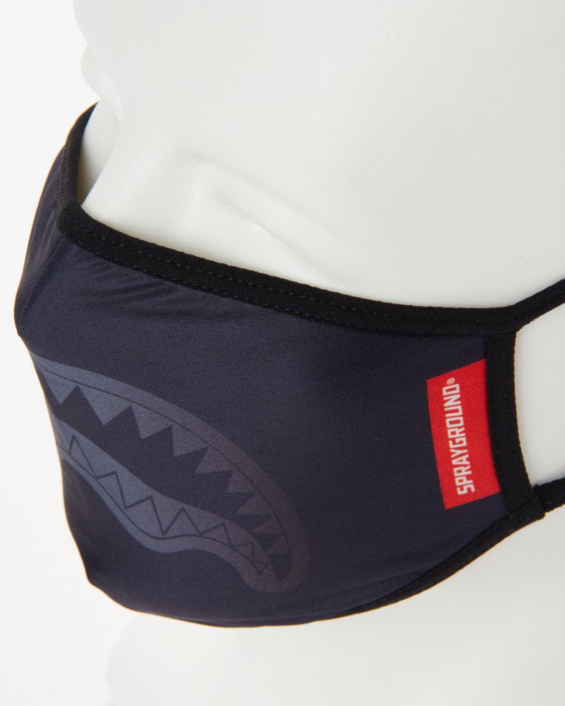 MIDNIGHT SHARK FORM-FITTING MASK