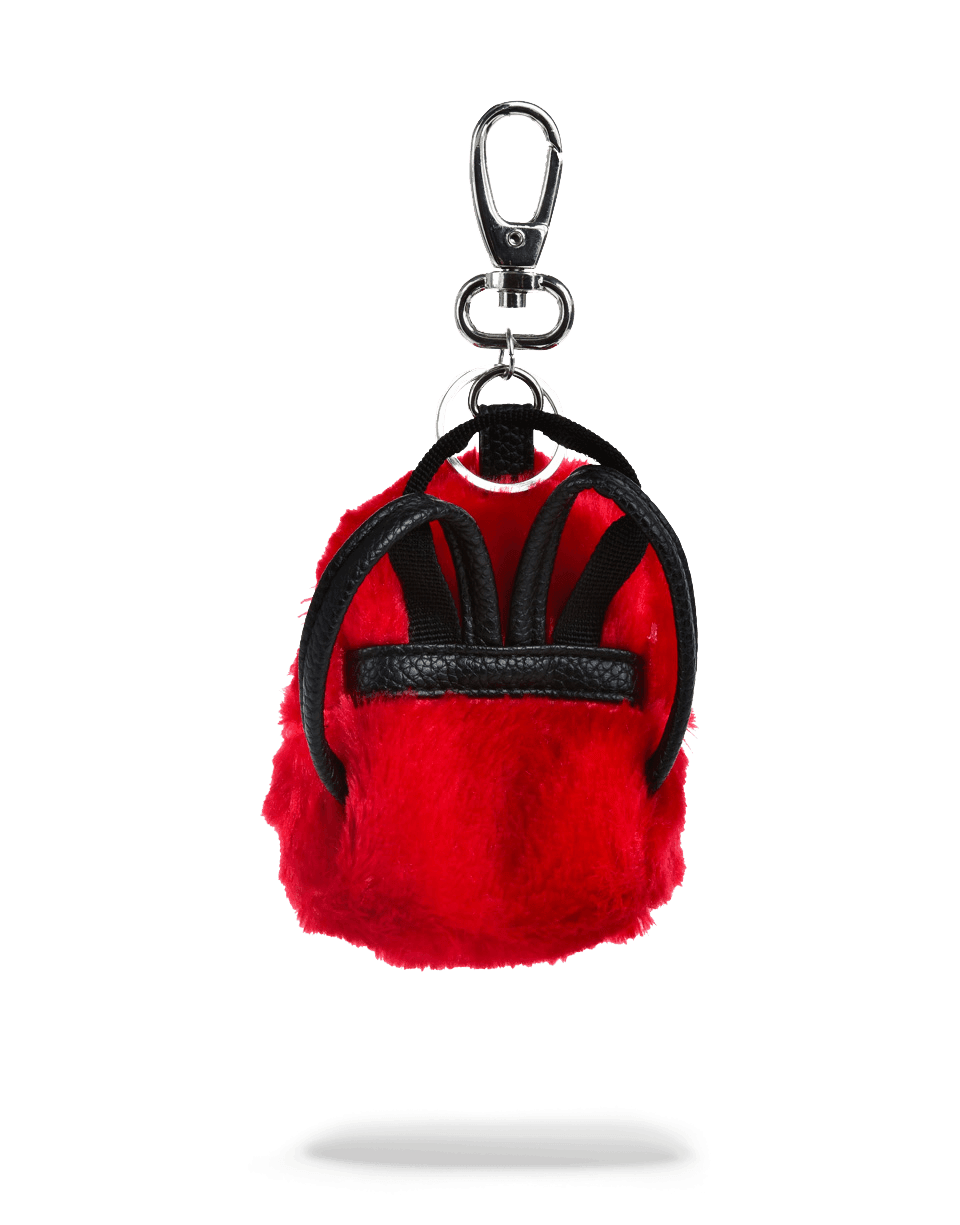 سلسلة مفاتيح الشارك (FUR MONSTER SHARK KEYCHAIN)