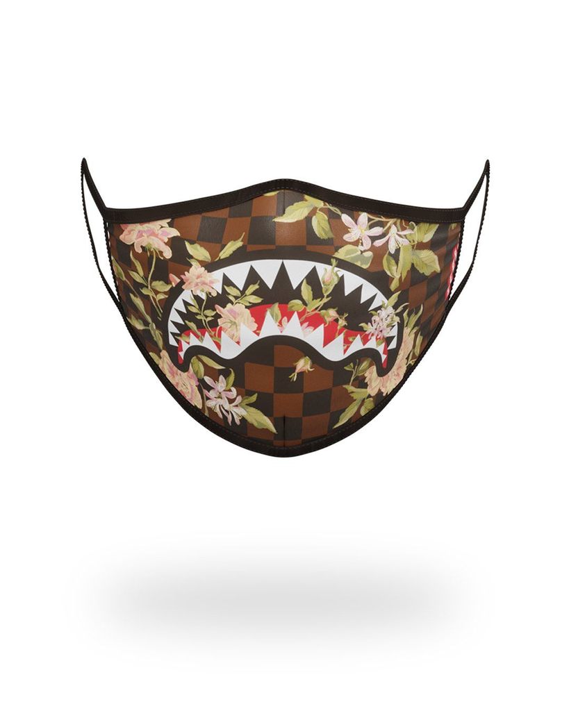 SHARK FLOWER FORM-FITTING MASK