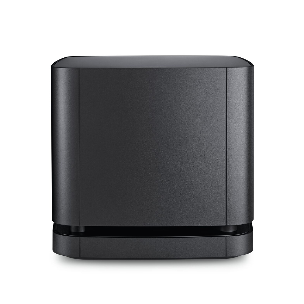 Premium Compact Package: Soundbar 600, Bass Module 500 subwoofer, and premium surround speakers.
