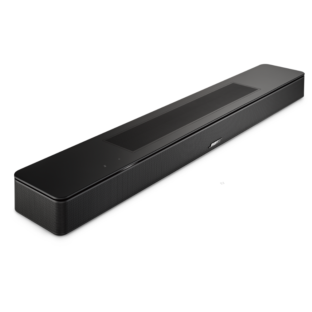 Premium Compact Package: Soundbar 600, Bass Module 500 subwoofer, and premium surround speakers.