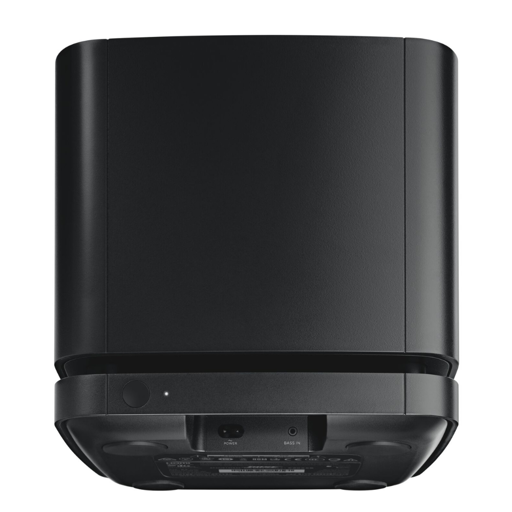 Premium Compact Package: Soundbar 600, Bass Module 500 subwoofer, and premium surround speakers.