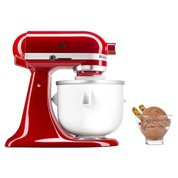 KITCHENAID MIXER ATTACH 5KICA اضافة صنع البوظة