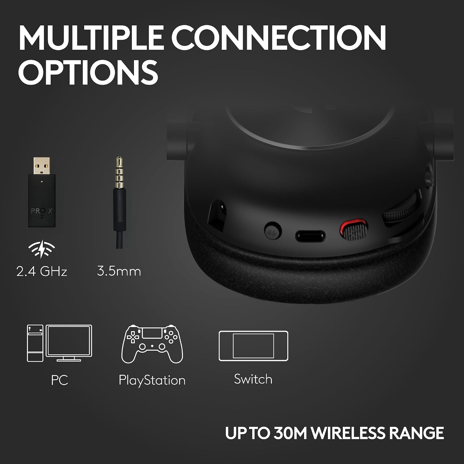 Logitech G PRO X 2 Wireless سماعة