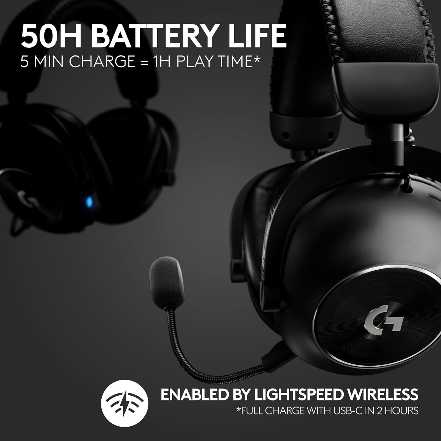 Logitech G PRO X 2 Wireless سماعة