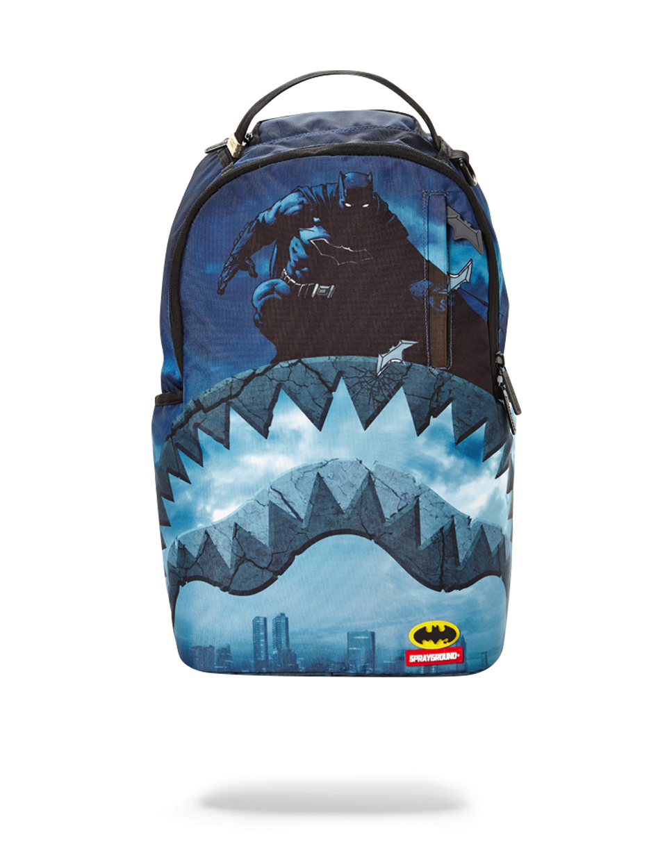 BATMAN STANDINGOVER SHARK