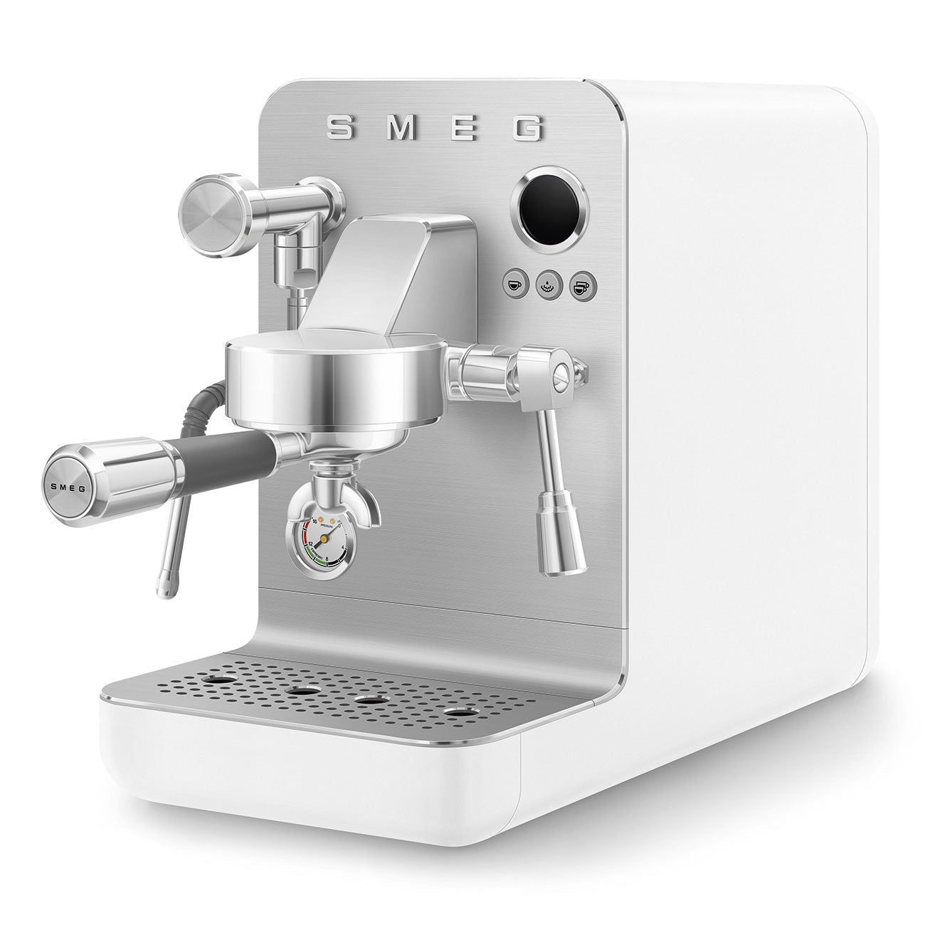 Smeg EMC02 — ماكينة قهوة باريستا احترافية مع مطحنة
