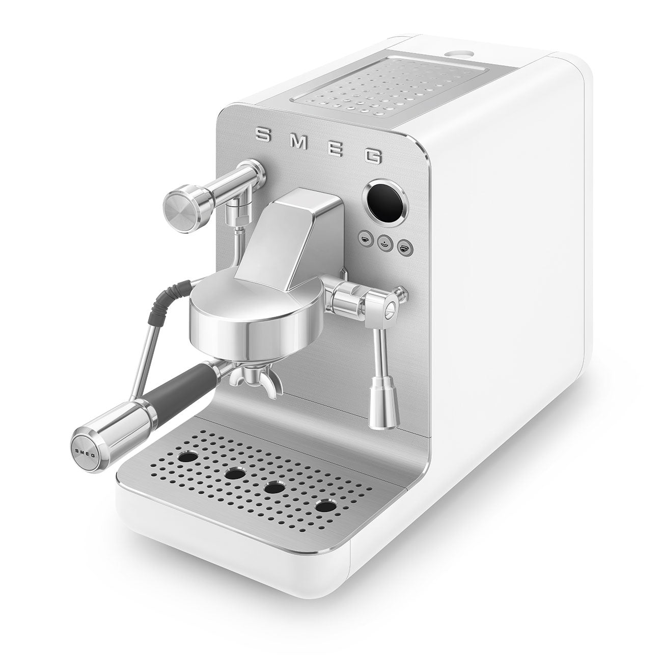 Smeg EMC02 — ماكينة قهوة باريستا احترافية مع مطحنة