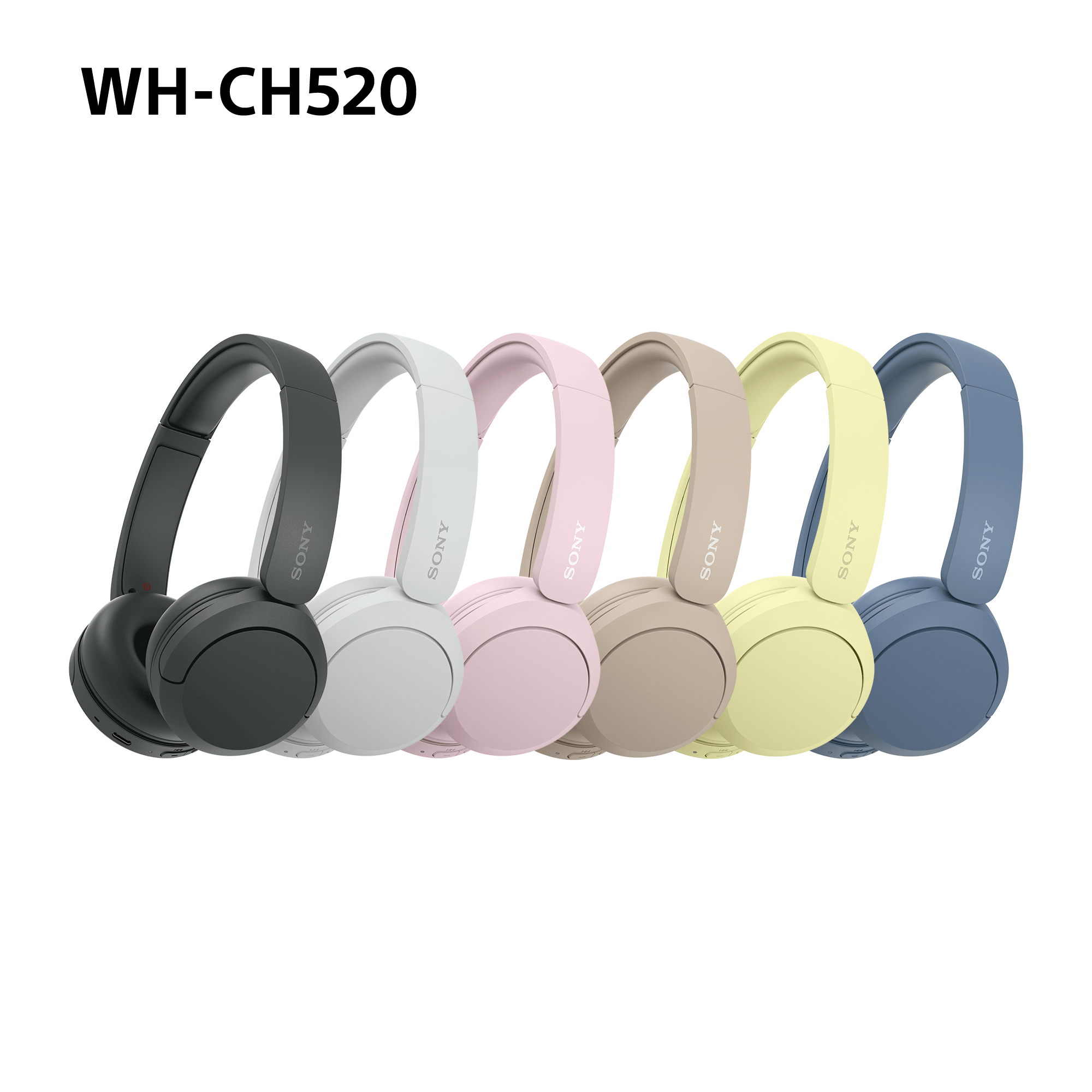 WH-CH520 Wireless Headphones with Microphone
