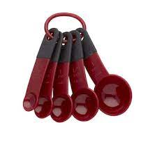 KitchenAid Plastic Measuring Spoons, Set of 5