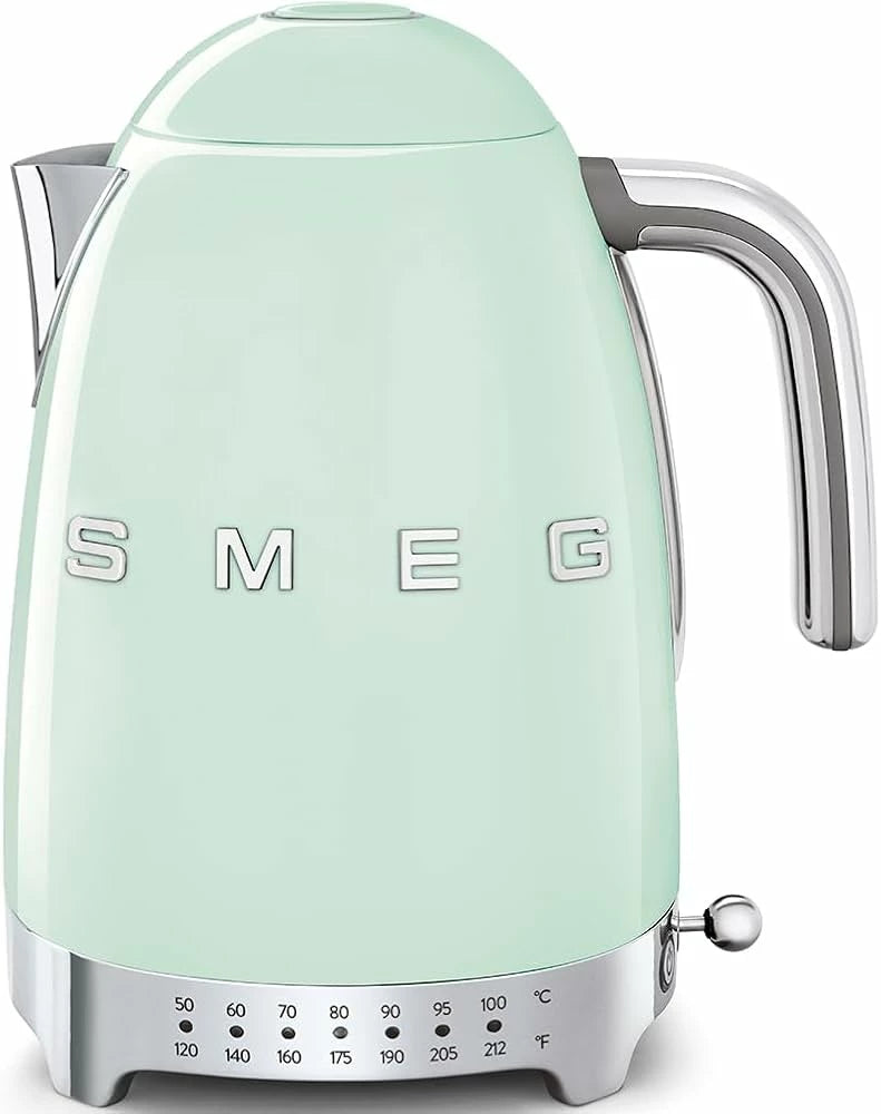 SMEG RETRO Kettle  *سخان ماء بتصميم ريترو 1.7لتر *درجة حرارة قابلة للتعديل