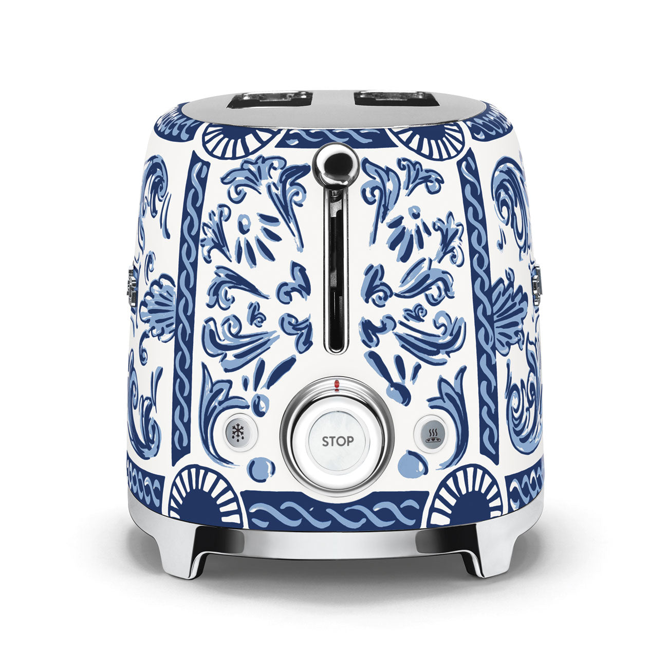 محمّصة توست لشريحتين بتصميم خاص من Smeg موديل TSF01DGB – إصدار خاص Dolce & Gabbana (D&G)