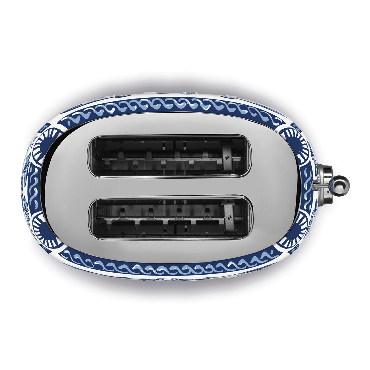 محمّصة توست لشريحتين بتصميم خاص من Smeg موديل TSF01DGB – إصدار خاص Dolce & Gabbana (D&G)