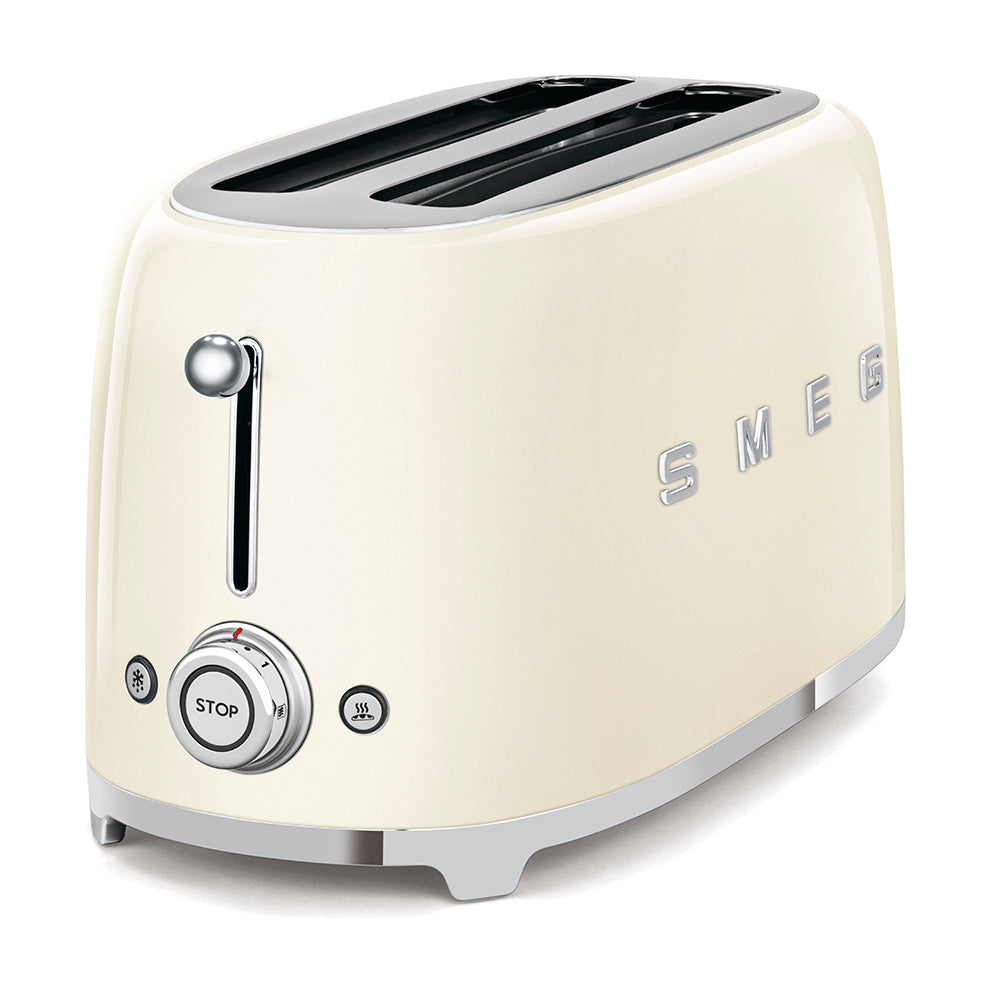 Smeg TSF02 — محمصة خبز 4 شرحات ريترو بتصميم كلاسيكي أنيق