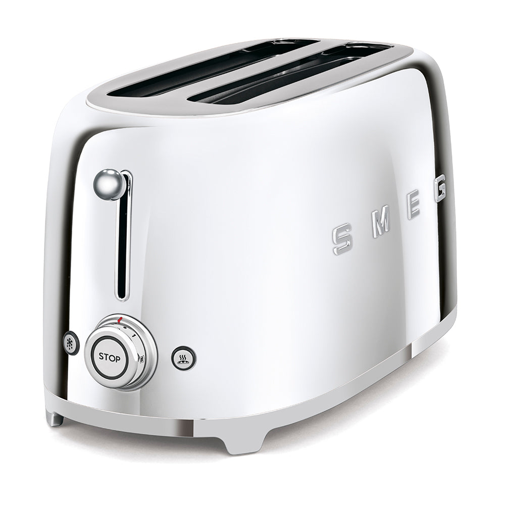 Smeg TSF02 — محمصة خبز 4 شرحات ريترو بتصميم كلاسيكي أنيق