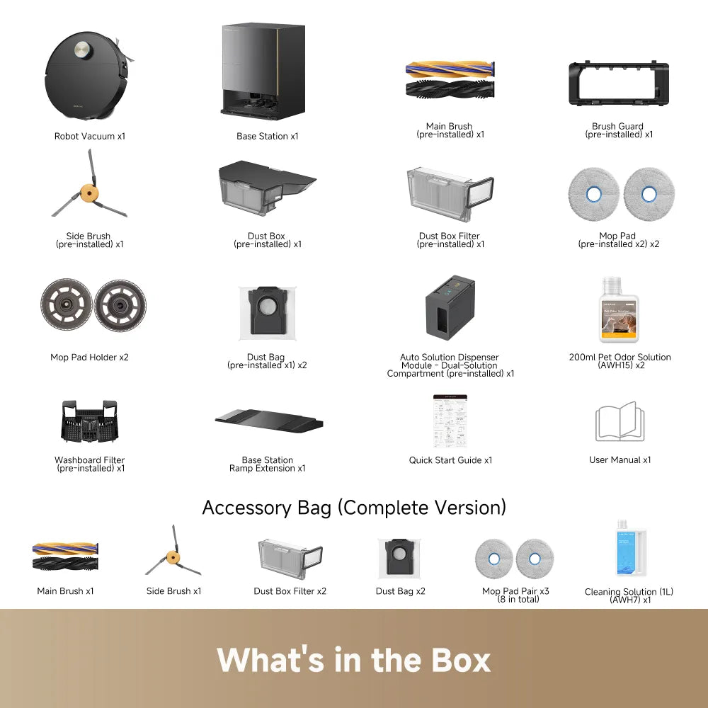 DREAME X60 ULTRA COMPLETE مكنسة روبوت