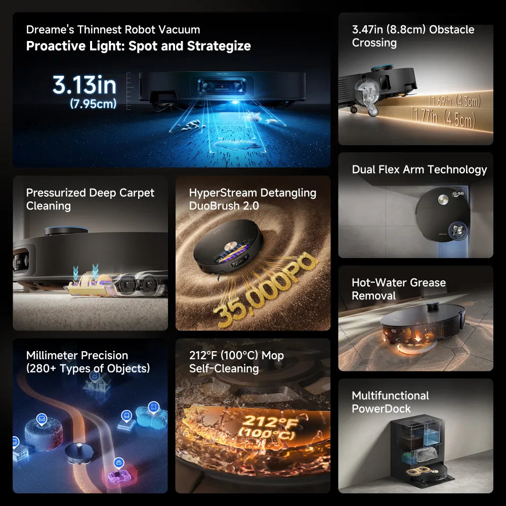 DREAME X60 ULTRA COMPLETE مكنسة روبوت