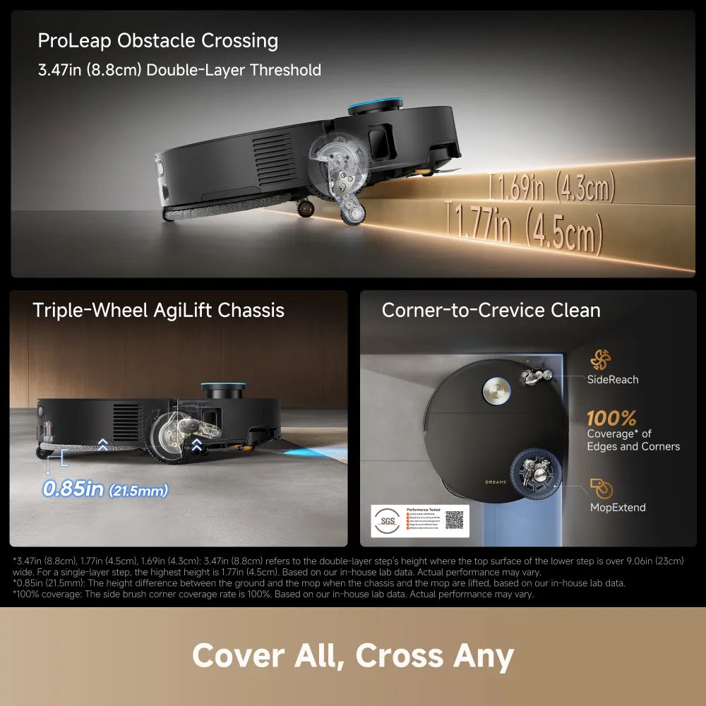 DREAME X60 ULTRA COMPLETE مكنسة روبوت