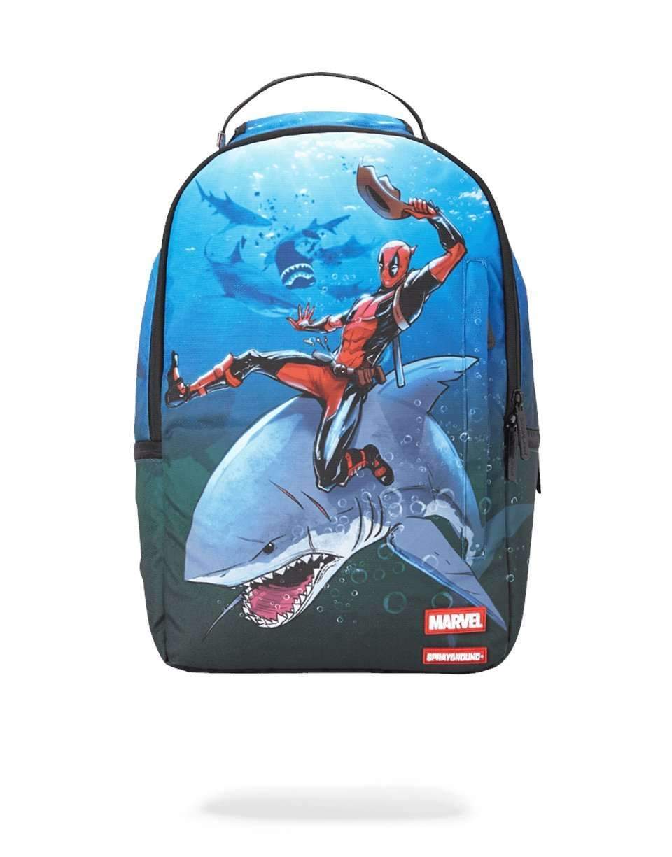 DEADPOOL RIDING SHARK