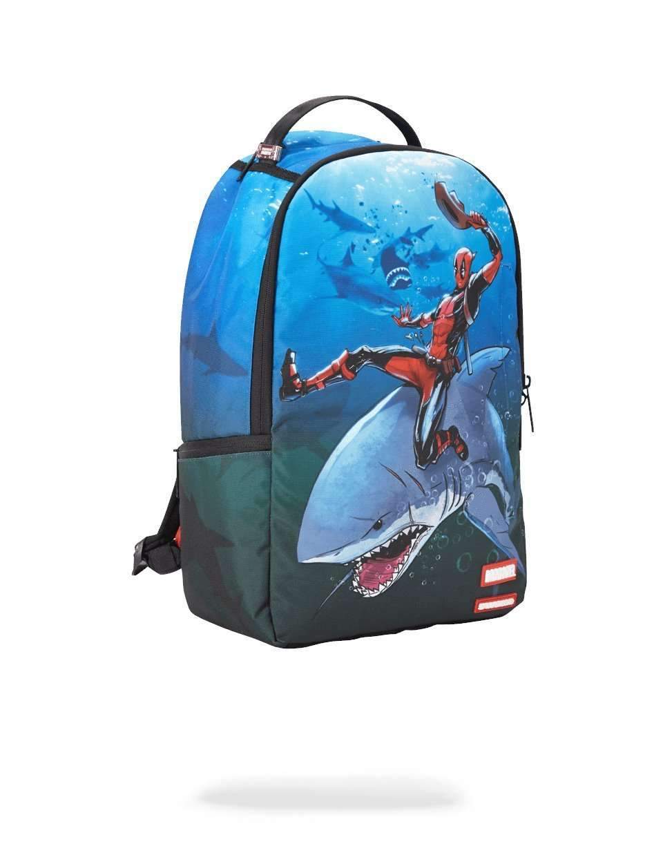 DEADPOOL RIDING SHARK