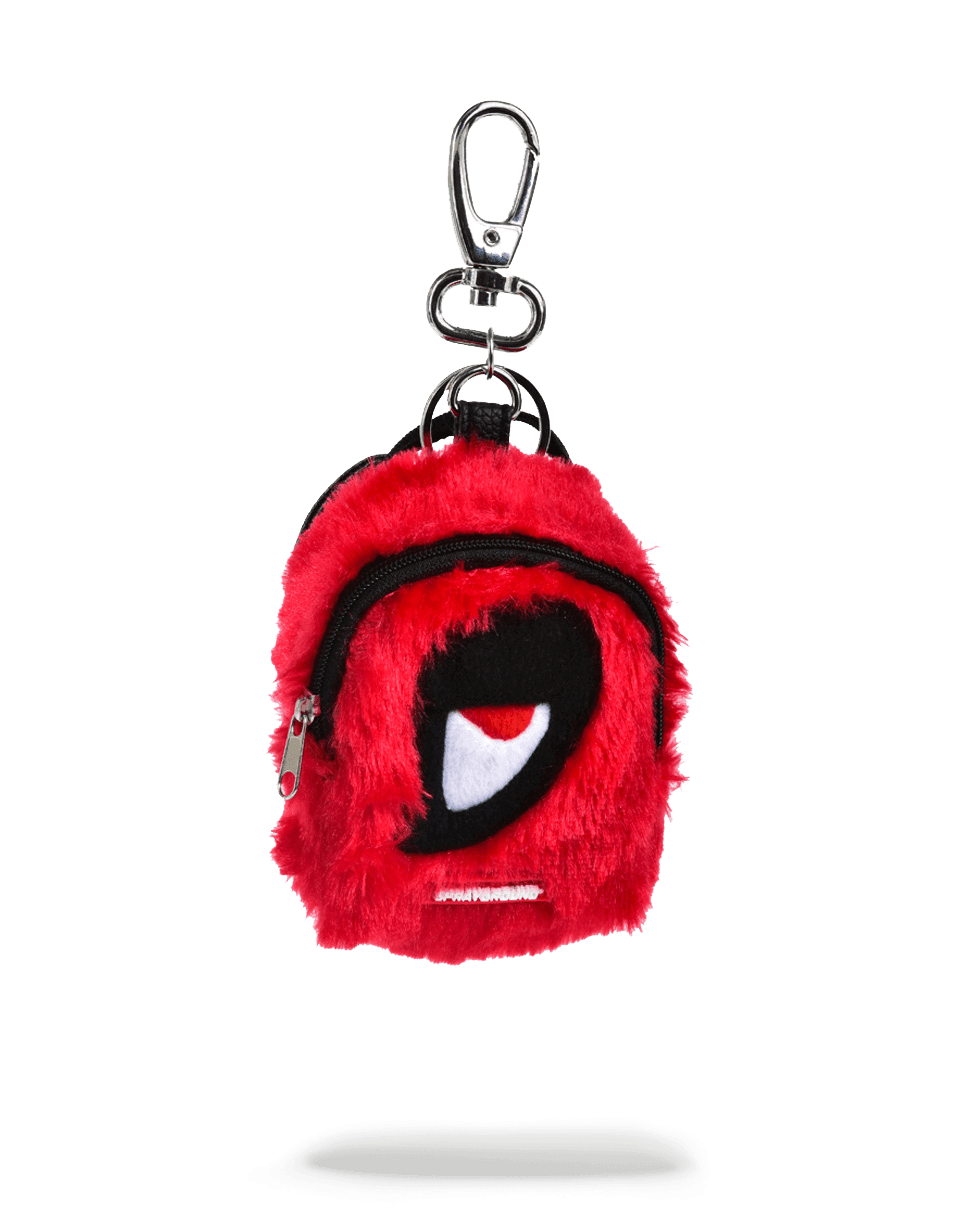سلسلة مفاتيح الشارك (FUR MONSTER SHARK KEYCHAIN)