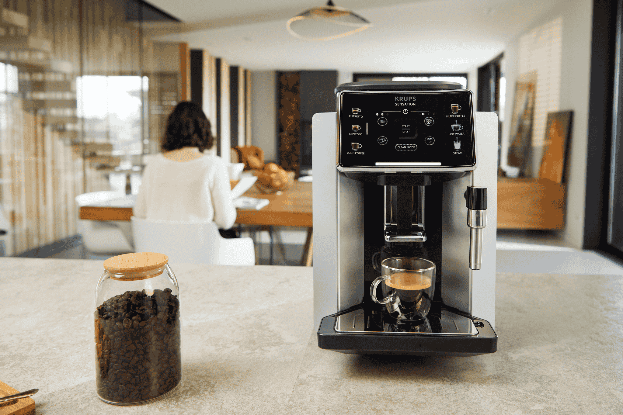 Krups Sensation EA910E10 ماكنة قهوة
