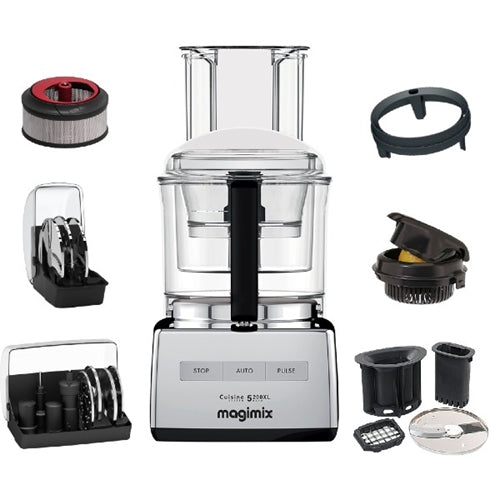 Magimix Food Processor 1100 Watts Model CS5200CBULTI ULTIMATE  محضر طعام 1100 واط من ماجيمكس